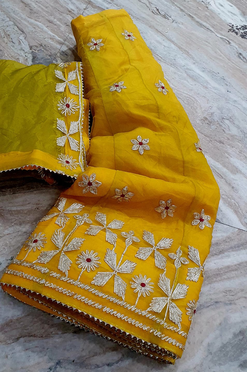 Stitched With lining aster Saree