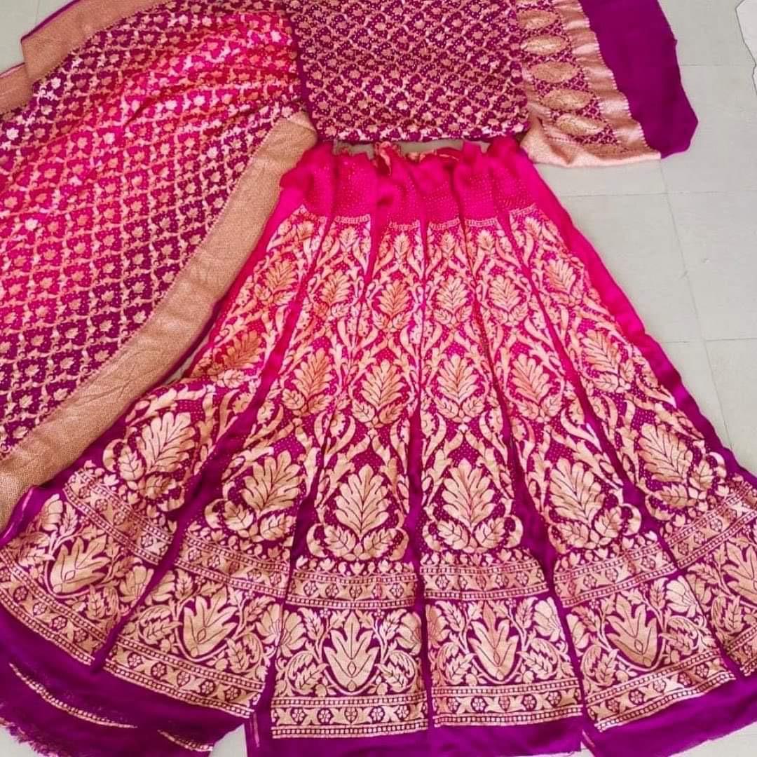 Pure Khaddi Lehanga