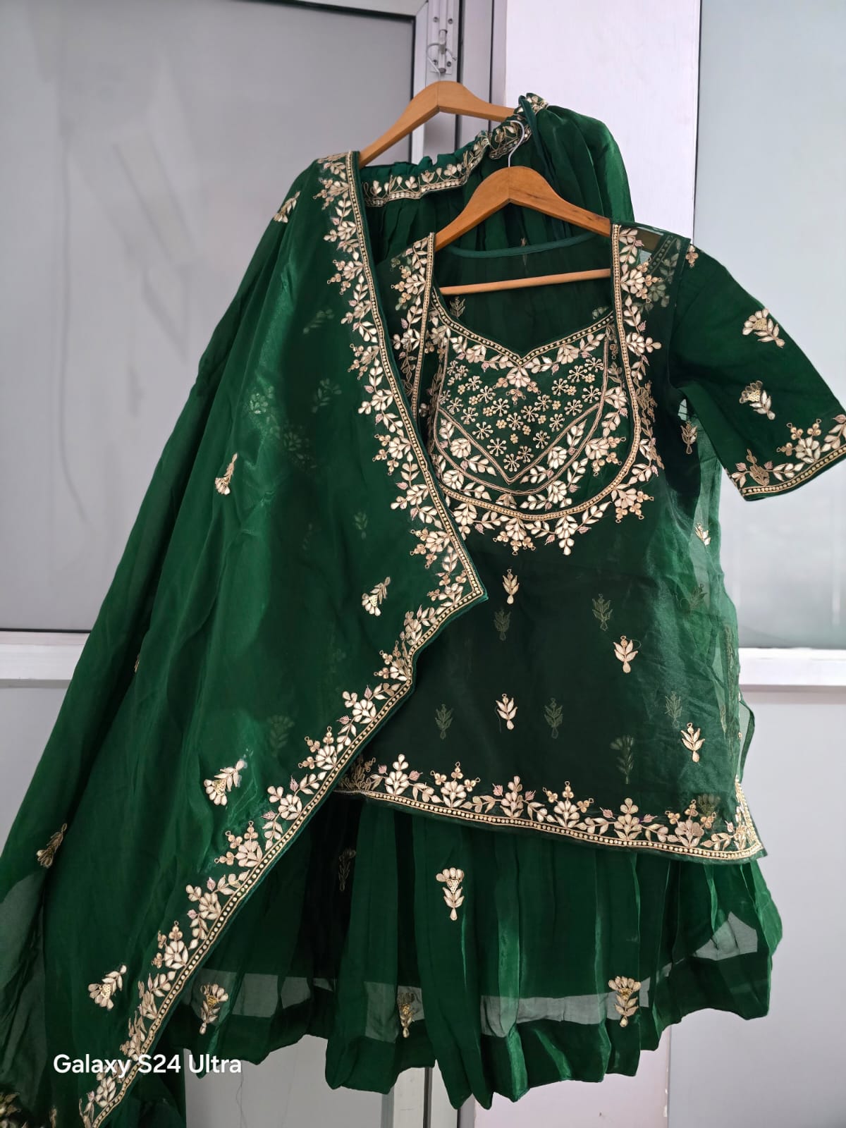 Pure Gajji Lehanga