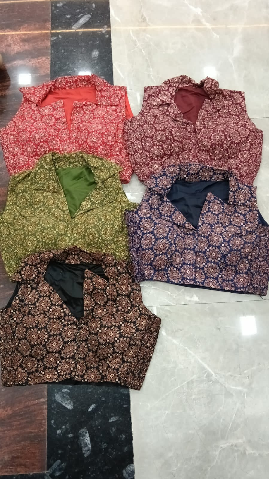 Cotton stretchable blouse
